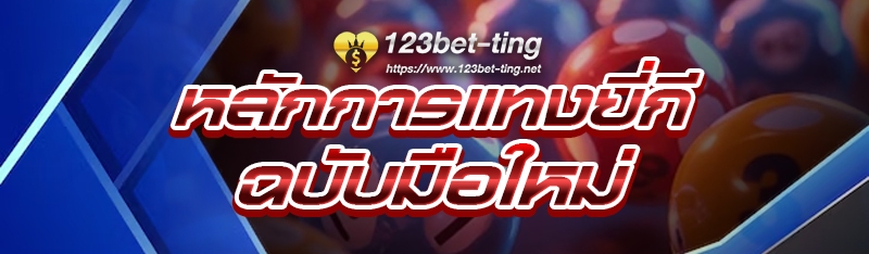 หลักการแทงยี่กี ฉบับมือใหม่